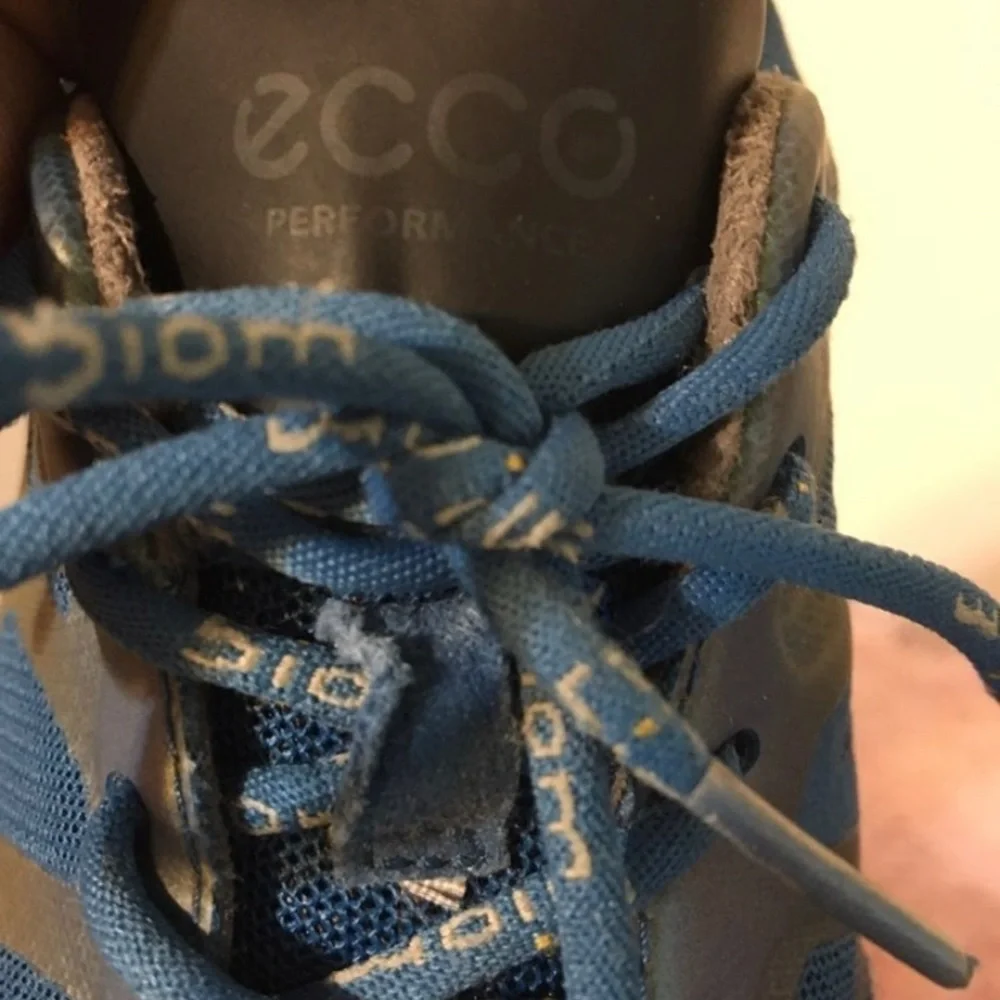 Ecco Performance Biom Women’s Running‎ Shoes Size 9.5 Blue&gray - Picture 7 of 11